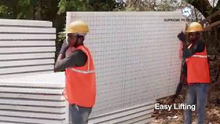 EPS Core Panel System  Construction for Affordable Housing [upl. by Reppart764]