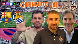 ⚽ BARÇA  REAL SOCIEDAD  Chiringuito Live [upl. by Anitnelav]