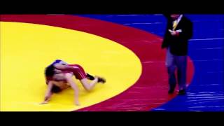 Geeta Phogat gold medal match Commonwealth 2010 final [upl. by Ellevart]