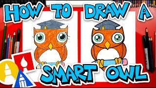 How To Draw A Smart Owl [upl. by Pillihpnhoj]