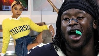 Saints RB Alvin Kamara’s Stripper GF Calls Him Out Publicly For Having A Small Wee Wee [upl. by Eniamej219]