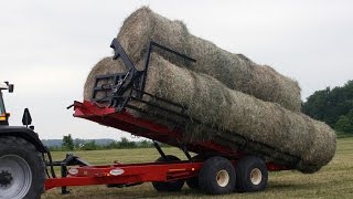 Pronovost  Autoload Round Bale Handler P6812 [upl. by Meadows]