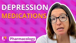 Depression Medications  Pharmacology  Nervous System  LevelUpRN [upl. by Tybald]