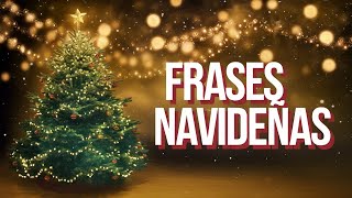 ¡25 Frases Navideñas para Amigos y Familia [upl. by Drofiar]