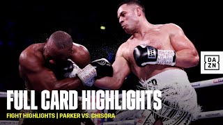 FULL CARD HIGHLIGHTS  Joseph Parker vs Derek Chisora [upl. by Anma]