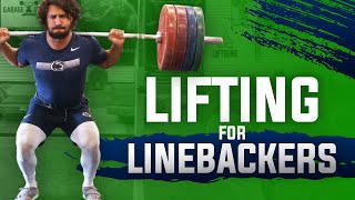 Strength Training For Linebackers  4 Tips To Improve Football Performance [upl. by Seavey310]