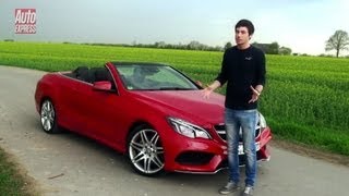 Mercedes EClass 2013 Cabriolet review  Auto Express [upl. by Bamford]