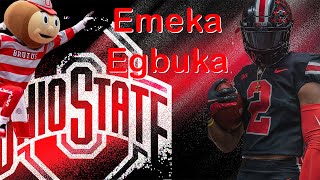 Emeka Egbuka Highlights Ohio State Commit [upl. by Litt659]