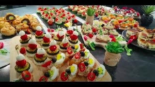 10 idées damuse bouche pour garnir un buffet dînatoire de fêtes 🔝👌بالعربية و الفرنسية [upl. by Anegal]