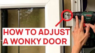 How to fix and adjust a UPVC door [upl. by Aratahs190]