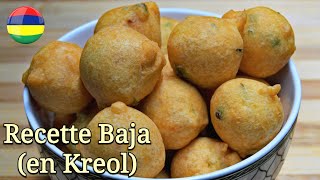 Recette Baja Mauricien en Kreol  Bhajia Special Ramadan [upl. by Sorci]