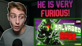 DOOR JAM FNAF SONG quotSalvaged Ragequot ANIMATED  REACTION [upl. by Behka]