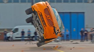 Volvo XC60 Roll Over Crash Test [upl. by Latrina]