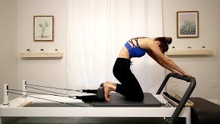 Pilates Reformer Beginner Class [upl. by Acisseg]