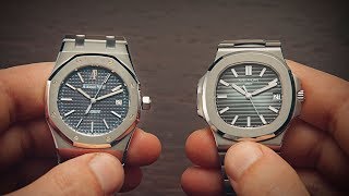 Audemars Piguet Royal Oak vs Patek Philippe Nautilus  Watchfinder amp Co [upl. by Willamina]