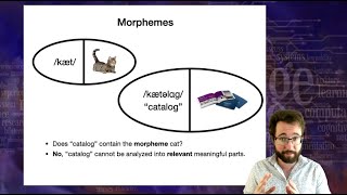 Introduction to Linguistics Morphology 1 [upl. by Nairam]