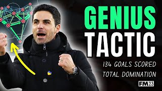 134 LEAGUE GOALS GENIUS Football Manager Tactic [upl. by Nisen380]