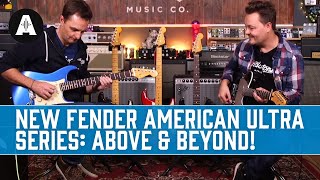 Fender American Ultra Series  Their Most Advanced Guitars Ever [upl. by Shirlie]