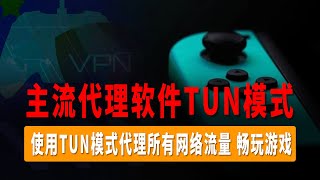 真·全局网络代理，TUN模式教程，使用TUN模式代理所有网络流量，畅玩游戏，Clash ClashNv2rayN主流热门代理软件TUN开启教程及使用方法！ [upl. by Ecirtel547]