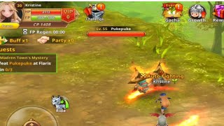 Flyff Legacy Gameplay  Easy to Levelup 800 levels  beat the pukepuke monsters [upl. by Yoccm]