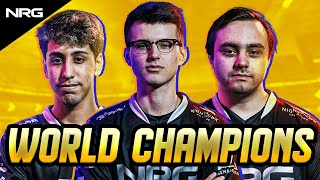 NRG Rocket League Wins RLCS Season 8 World Championships  GarrettG Turbopolsa jstn Sizz [upl. by Enirac]