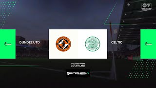 Dundee United vs Celtic 22122024 Scottish Premiership FC 25 [upl. by Celinda500]