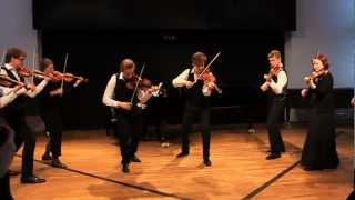 Traditional Irish music  Lilla Akademiens Violin Ensemble [upl. by Yelsnik768]