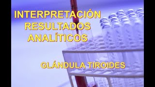 INTERPRETACIÓN ANALÍTICA TIROIDES [upl. by Ahsieuqal]