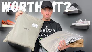 Unboxing amp Trying DRAKE X NIKE NOCTA Track Pants FEAR OF GOD Nike amp Adidas [upl. by Sremlahc813]