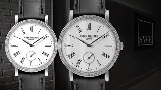 Patek Philippe Calatrava 31mm White Gold Ladies Watch 7119  SwissWatchExpo [upl. by Thorlay]