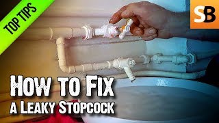 How to Fix a Leaky Stopcock amp Stop Dripping Water [upl. by Welcome]