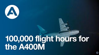 100000 flight hours for the A400M [upl. by Aihsik]