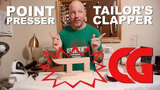 Making a Tailors ClapperPoint Presser  Woodworking [upl. by Valdes]