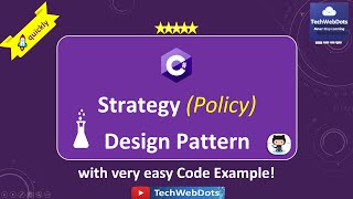 Strategy Design Pattern  C [upl. by Ilaire]