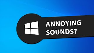 Disable Annoying Notification Sounds in Windows 10 [upl. by Cohl]