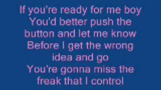 Sugababes Push the button with lyrics [upl. by Nnagrom6]