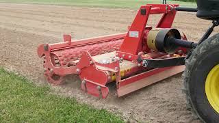 Ibex Power Harrows  Tractor Tools Direct  Garden and Landscape Equipment [upl. by Ahsoik]