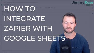 How to integrate Zapier with Google Sheets [upl. by Esirehs]