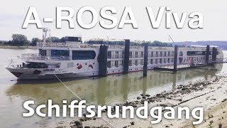 AROSA Viva  Schiffsrundgang auf der Seine [upl. by Ario219]