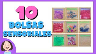 10 Bolsas sensoriales  Psicomotricidad fina y estimulación sensorial [upl. by Georgena950]