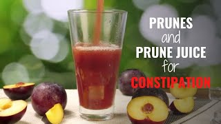 Prunes and Prune Juice for Constipation  Does it Work [upl. by Prowel751]