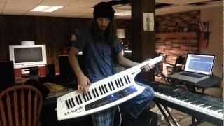 Keytar Shredding  Keytar Solo Time [upl. by Adniroc385]