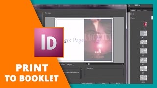 How to quotPrint Bookletquot in InDesign  BOOK DESIGN [upl. by Aanas]