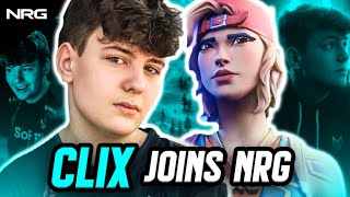 Clix Joins NRG Fortnite  Official Announcement Video [upl. by Eiznik]