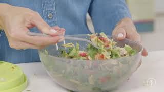 6 Salads Made Simple  Pampered Chef [upl. by Anelam]