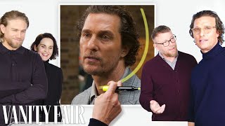 Matthew McConaughey Guy Ritchie amp Cast of The Gentlemen Break Down a Scene  Vanity Fair [upl. by Eninahs]