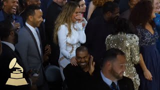 Kanye West quotcrashingquot Becks Album Of The Year Acceptance Speech  GRAMMYs [upl. by Rebah669]