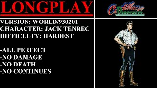 Cadillacs and Dinosaurs World Arcade  Longplay  Jack Tenrec  Hardest Difficulty [upl. by Nesmat]