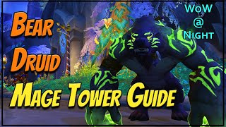 Bear Druid Mage Tower Guide [upl. by Hassett478]