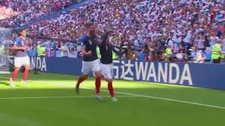 Antoine Griezmann makes the Fortnite take the l dance in the World cup 2018 vs argentina [upl. by Auqkinahs25]